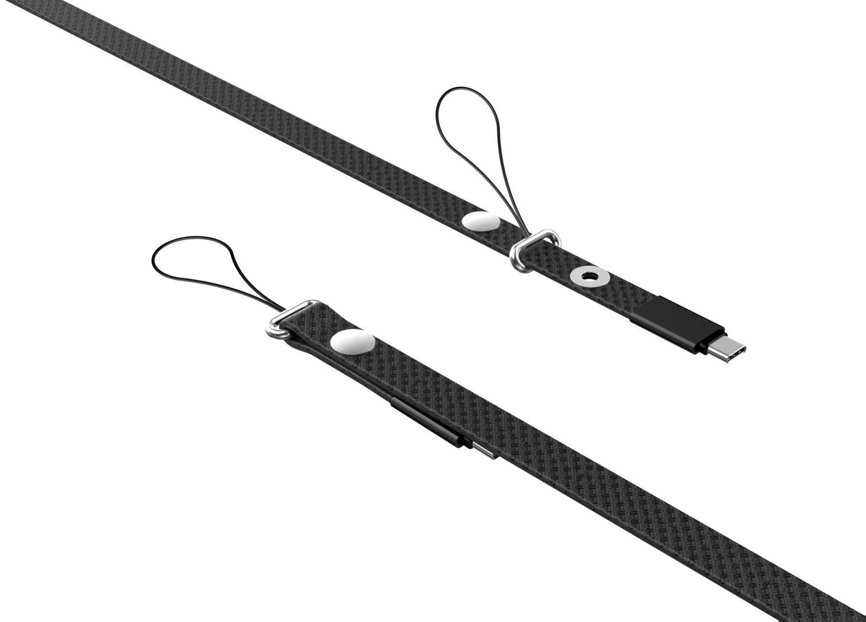 OEM Slim 2 in 1 Lanyard Cable for iPhone 17 - Wholesale USB Cable from China Factory